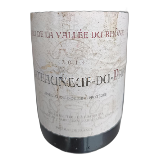 Vallée du Rhône Châteauneuf-du-pape Saint Jean d'ardiere 2014 2014