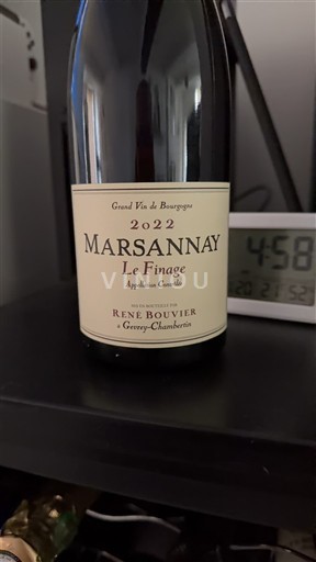 Bourgondië Marsannay René Bouvier Le Finage 2022