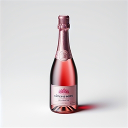 Burdeos Côtes-de-bourg Château Bicou Méthode Champenoise Rosé 2024