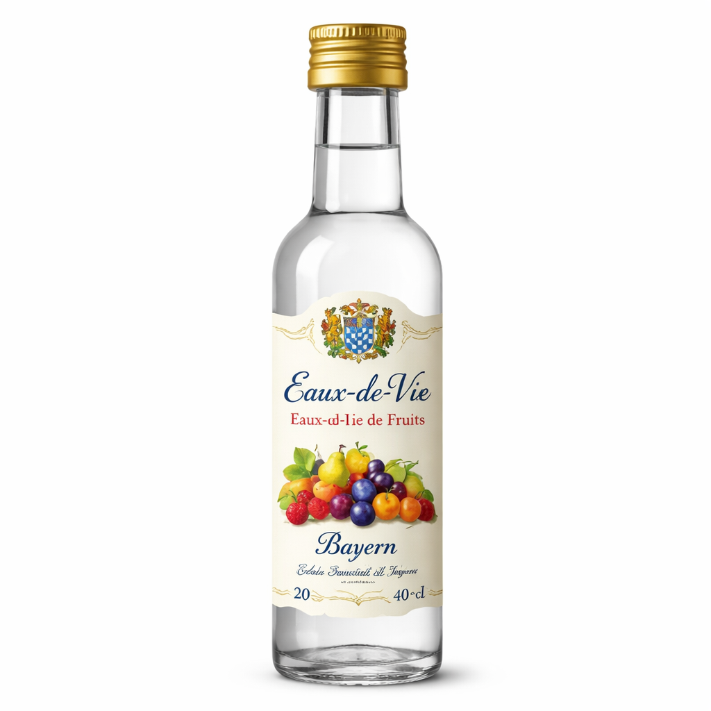 Brännvin Fruktbrännvin Eifel Edebrand Eifel  Tyskland Bayern