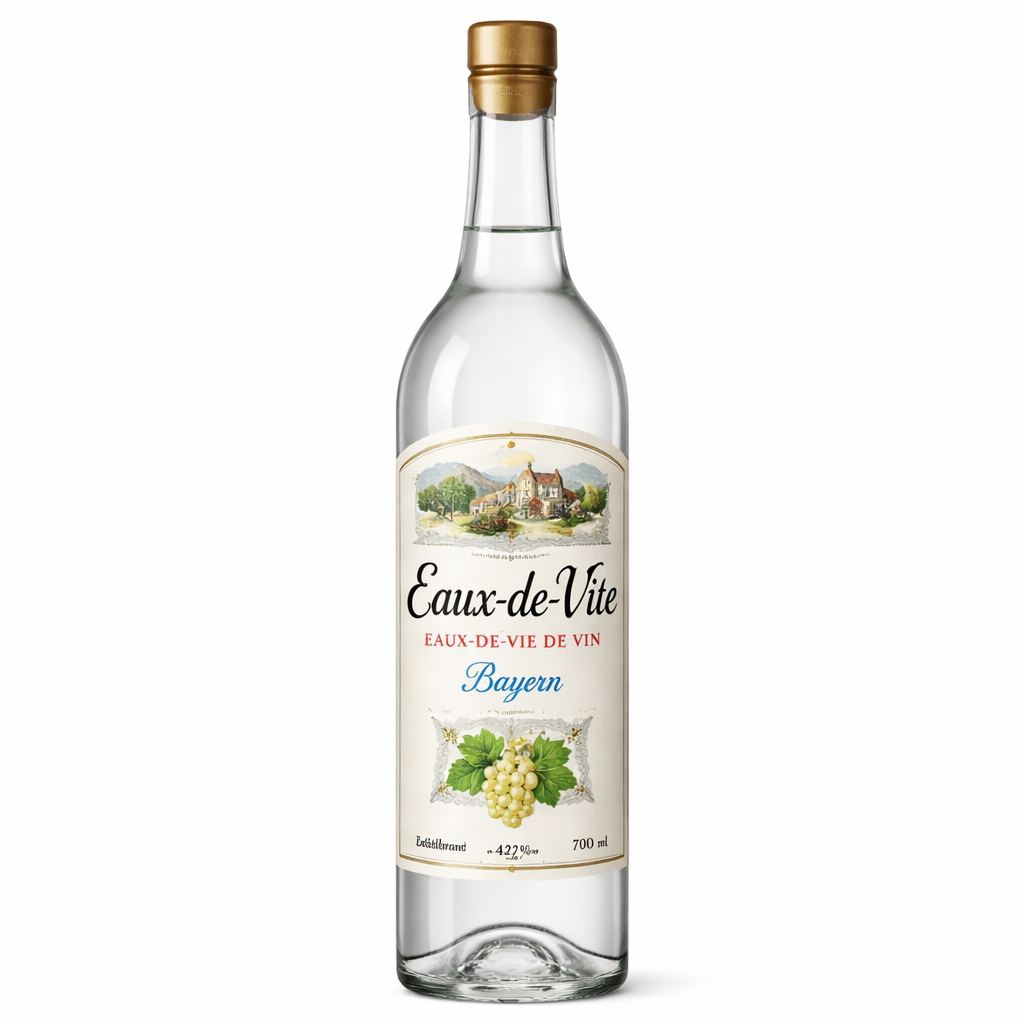 Brännvin Vinbrännvin Ganz Alter Schneider Edelkorn Sauerländische Kornbrennerei Schneider  Tyskland Bayern