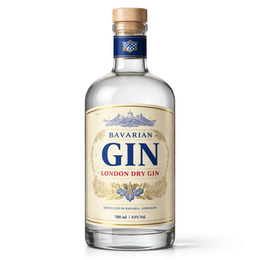 Rượu Gin Rượu gin London Dry Ecaterts Wacholdor Castelgy  Đức Bavaria