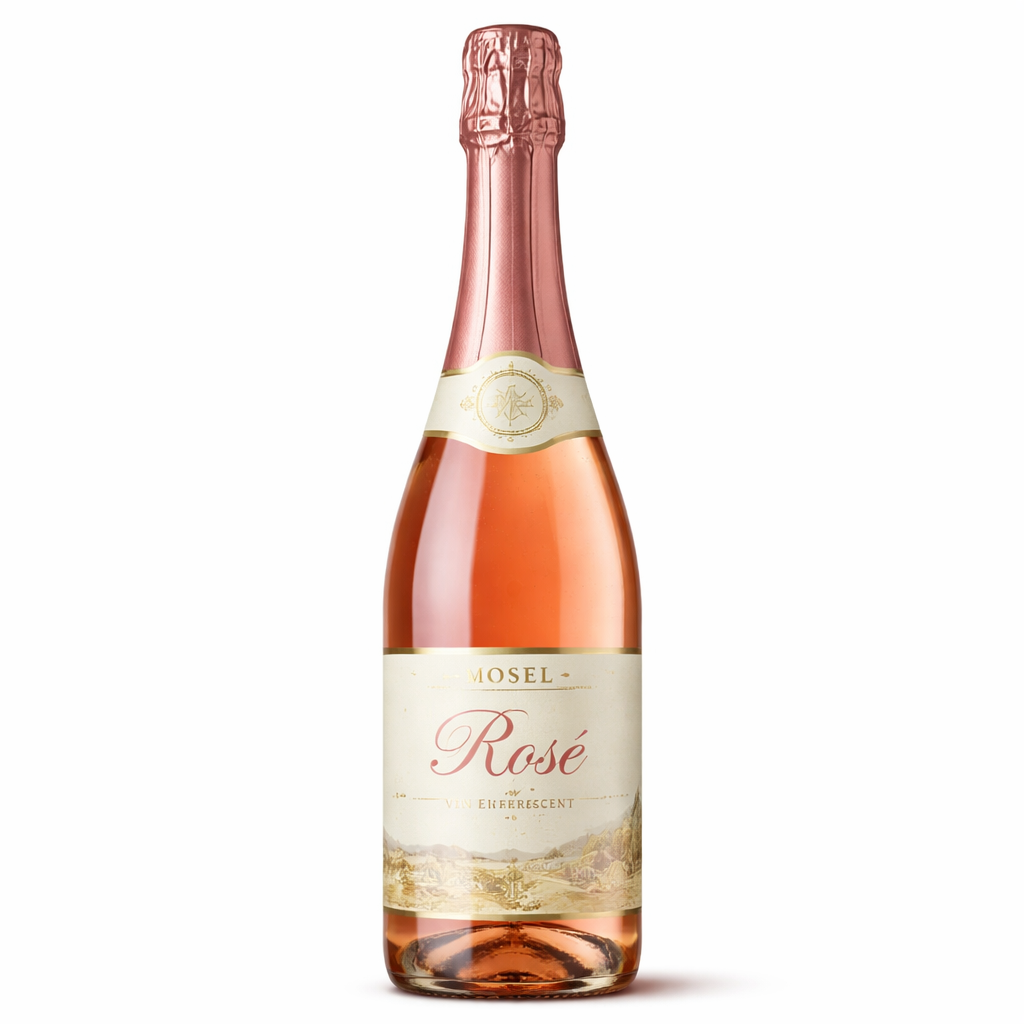 Vin Effervescent Rosé sec Morizz Aloys Klöckner 2025 Allemagne Mosel