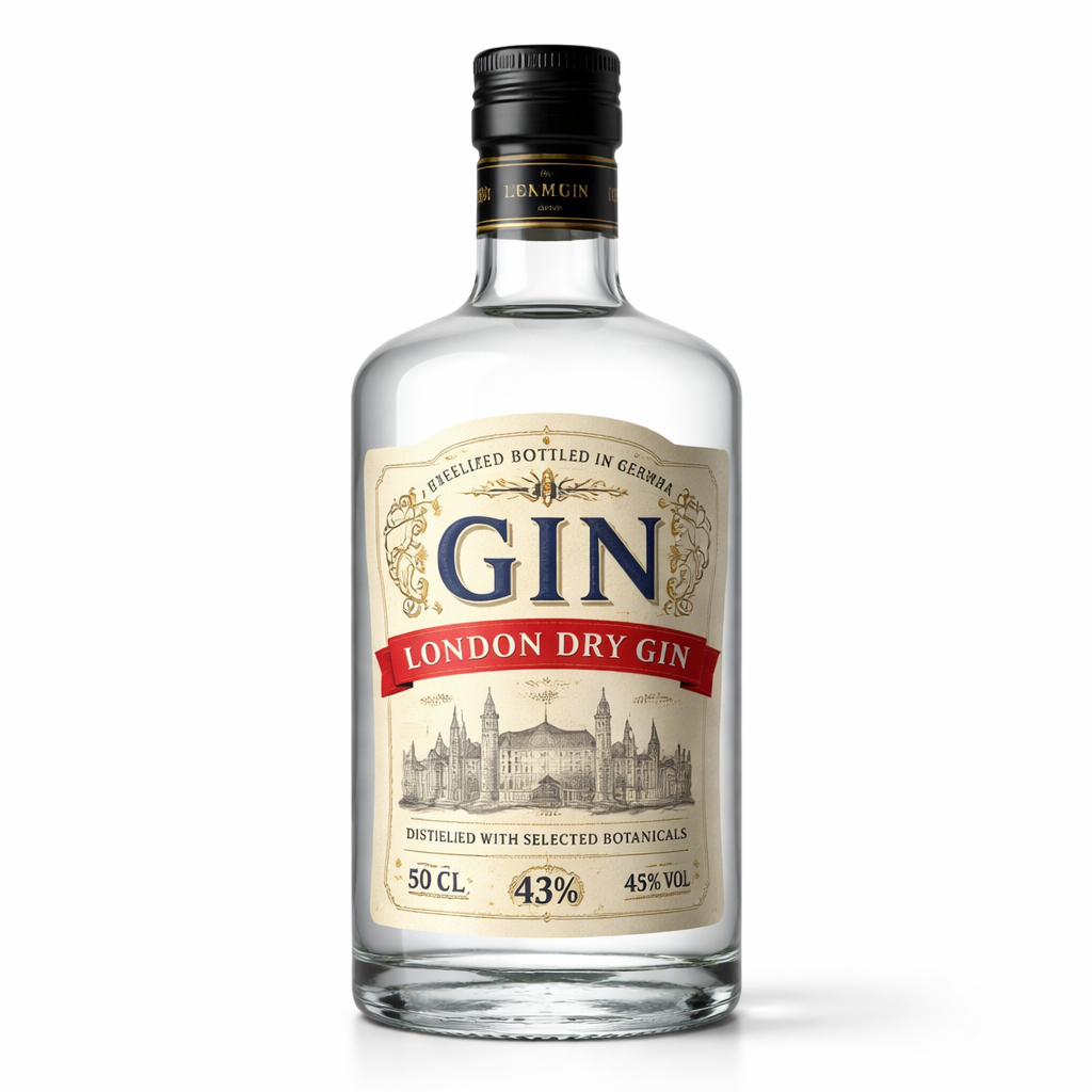 Gin London Dry Gin Deux Frères Deux Frères 1a Allemagne