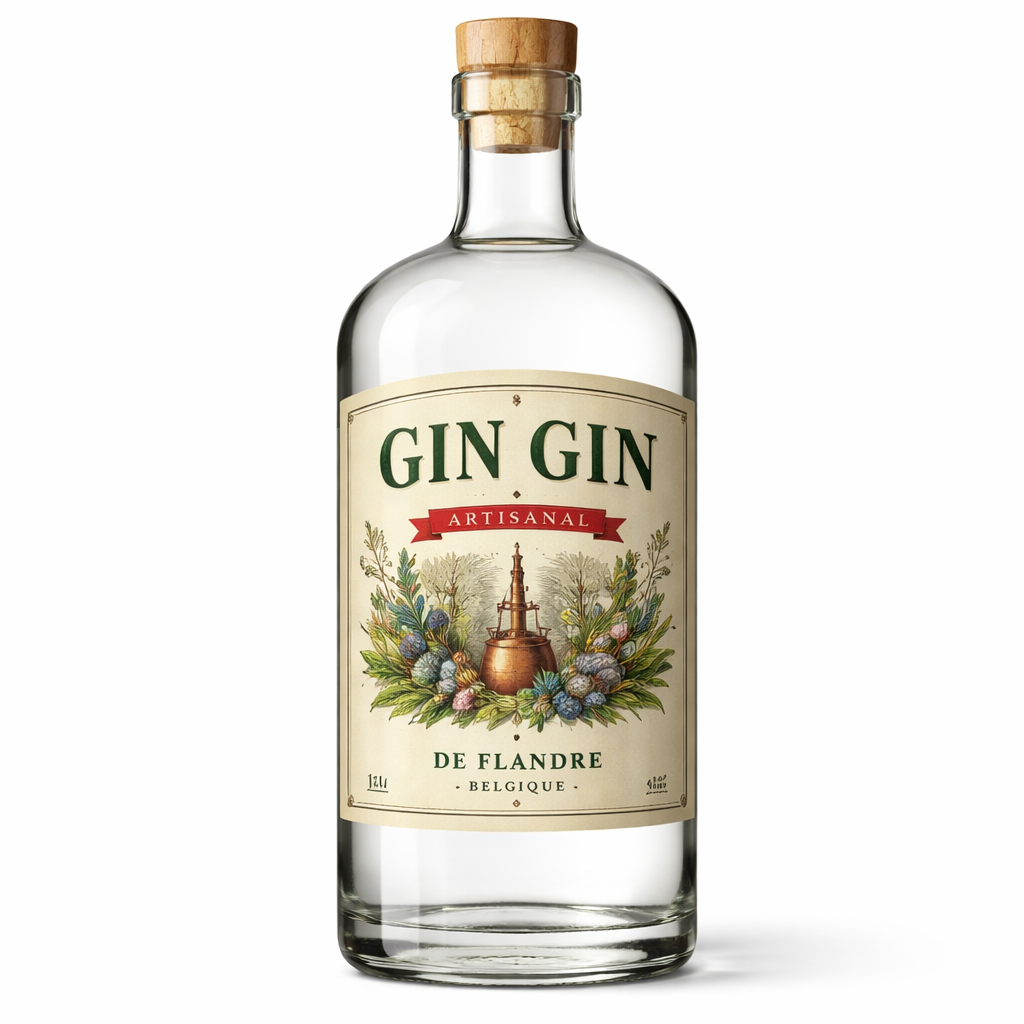 Gin Gin Artisanal Panda Panda 5a - 2023 Belgique Flandre