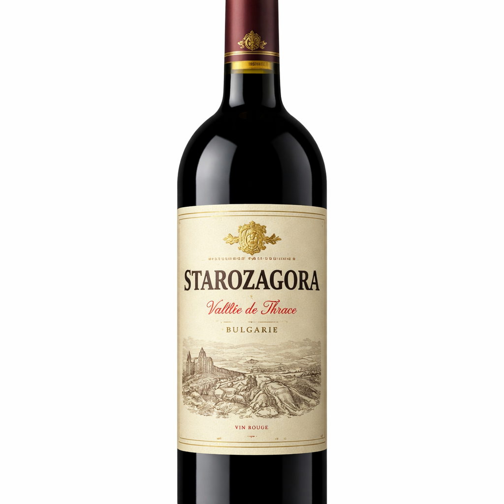 Thung lũng Thrace Starozagora Midalidare Grande Merlot & Malbec & Cabernet Sauvignon 2022