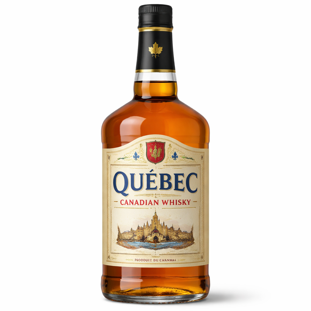 Whisky Rượu Whisky Canada Crown Royal Black Diageo  Canada Québec Quebec