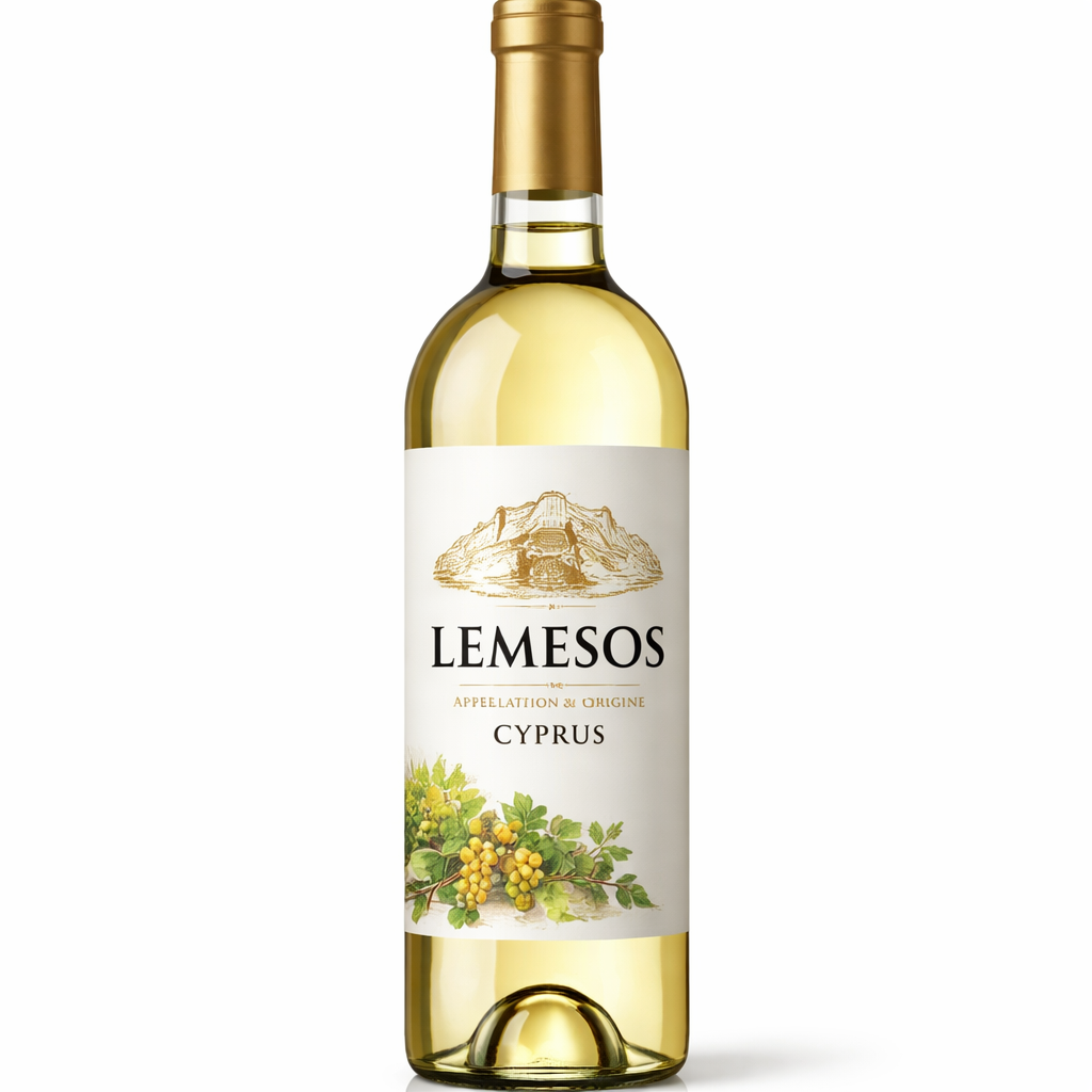Vin Blanc demi-sec Zena Lambouri Winery 2017 Chypre Lemesos PGI