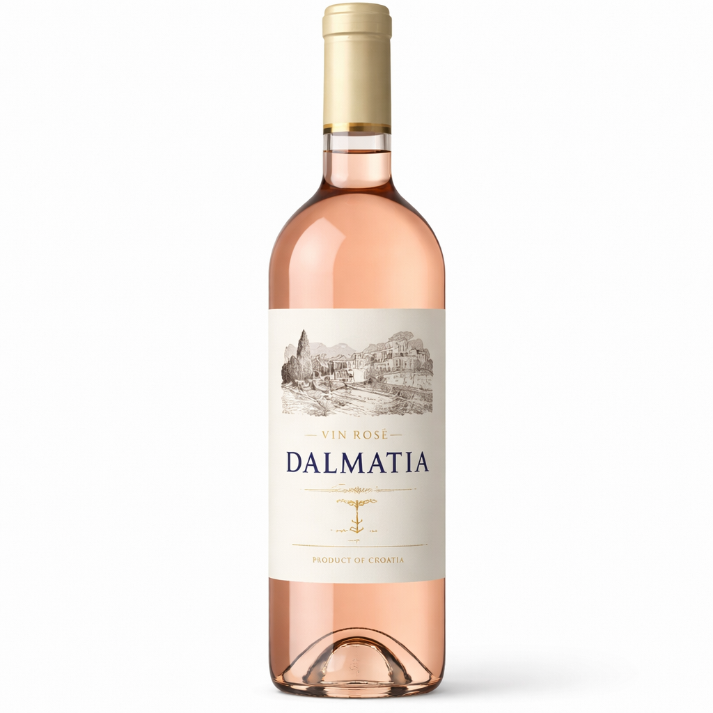 Vin Rosé sec Vinarija Benkovac 2019 Croatie Dalmatie