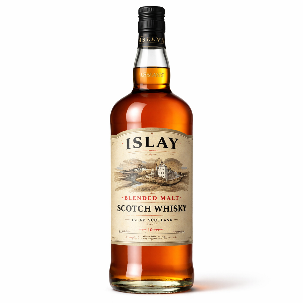 Viski Mešani sladni škotski viski Four oak Laphroaig  Škotska Islay