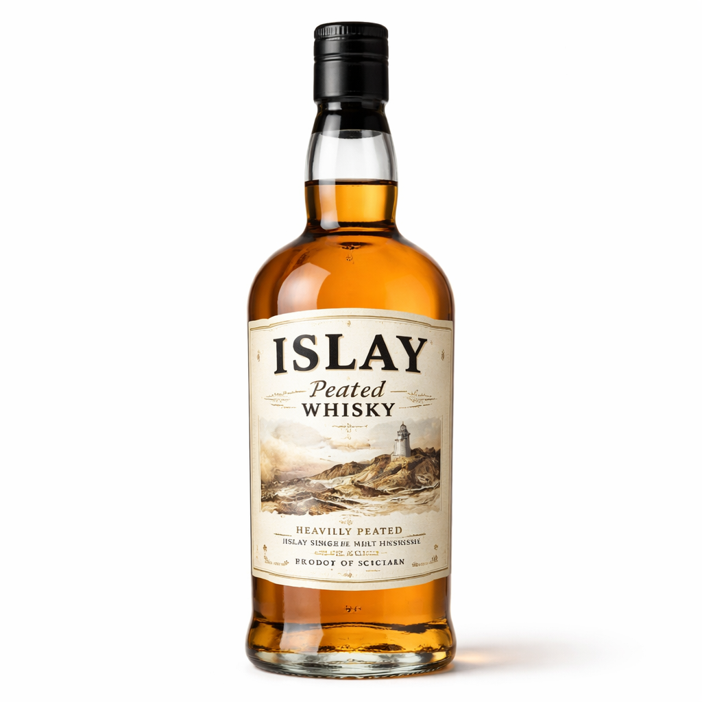 Whisky Rượu whisky than bùn Wee Beastie Ardbeg 5a Scotland Islay