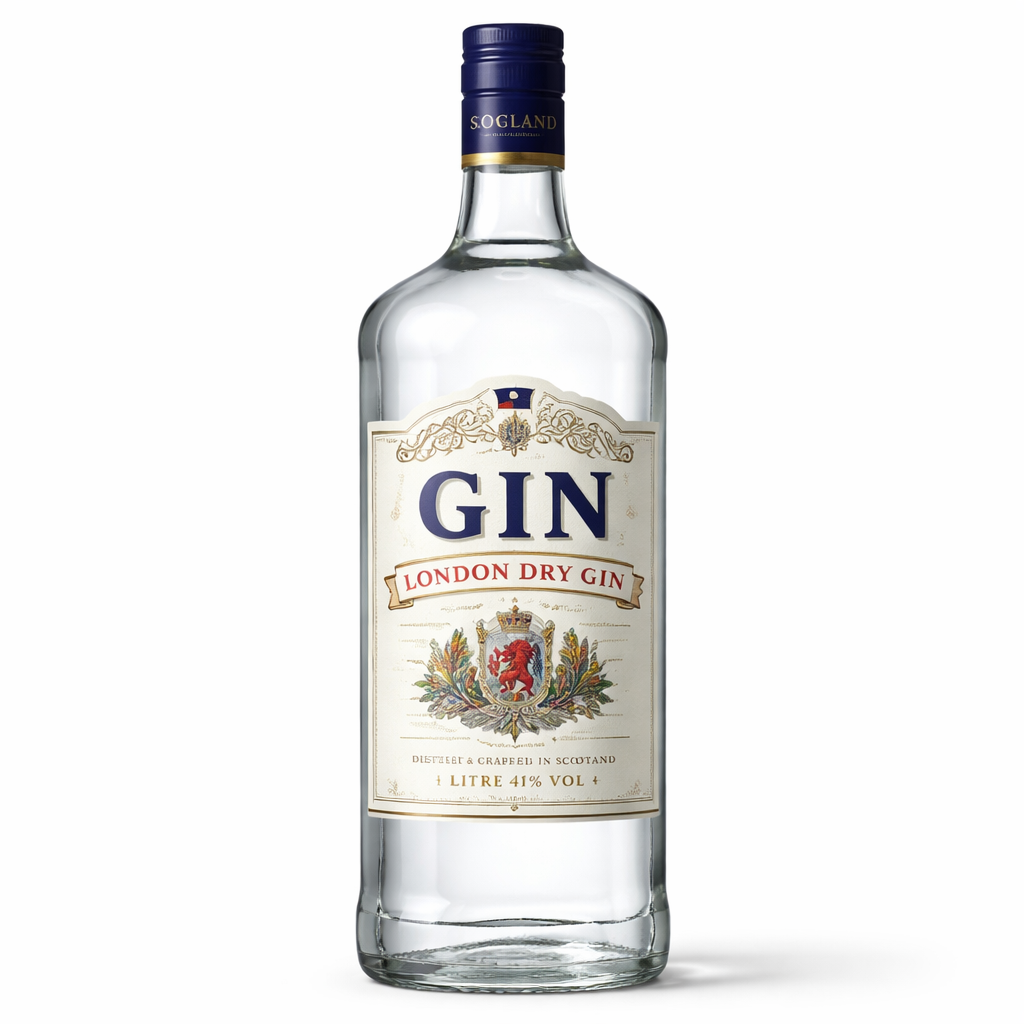 Gin London Dry Gin Hendrick's Girvan  Écosse