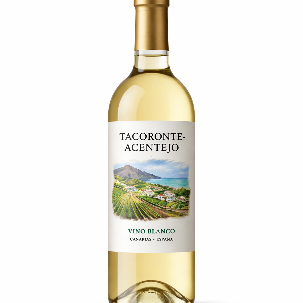 Quần đảo Canary Tacoronte-Acentejo Viña Norte Blanco Afrutado Blanc de Noir 2017