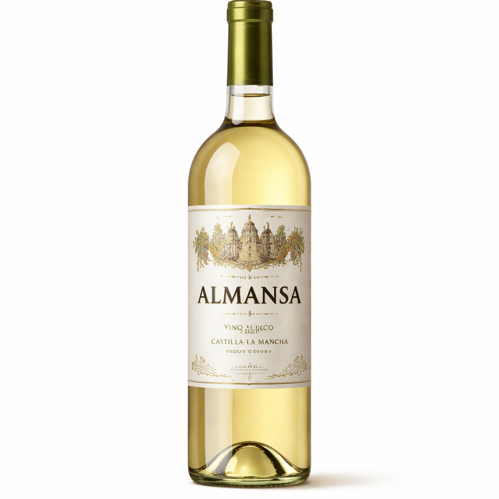 Kastiljija-La Mancha Almansa Cueva del Chamán Blanco Sauvignon Blanc Neleten.