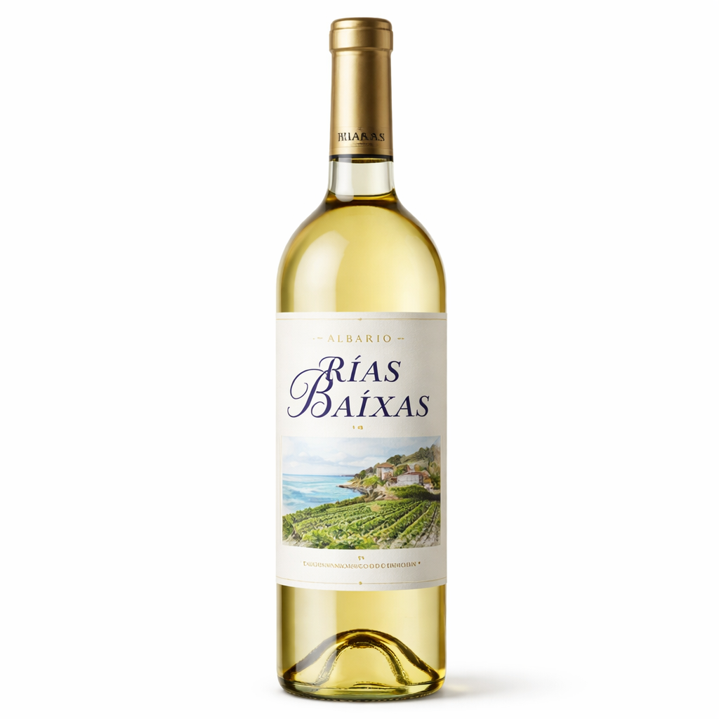 Vini Blanc sec Attis Mar Attis 2024 Spagna Galizia Rías Baixas DO