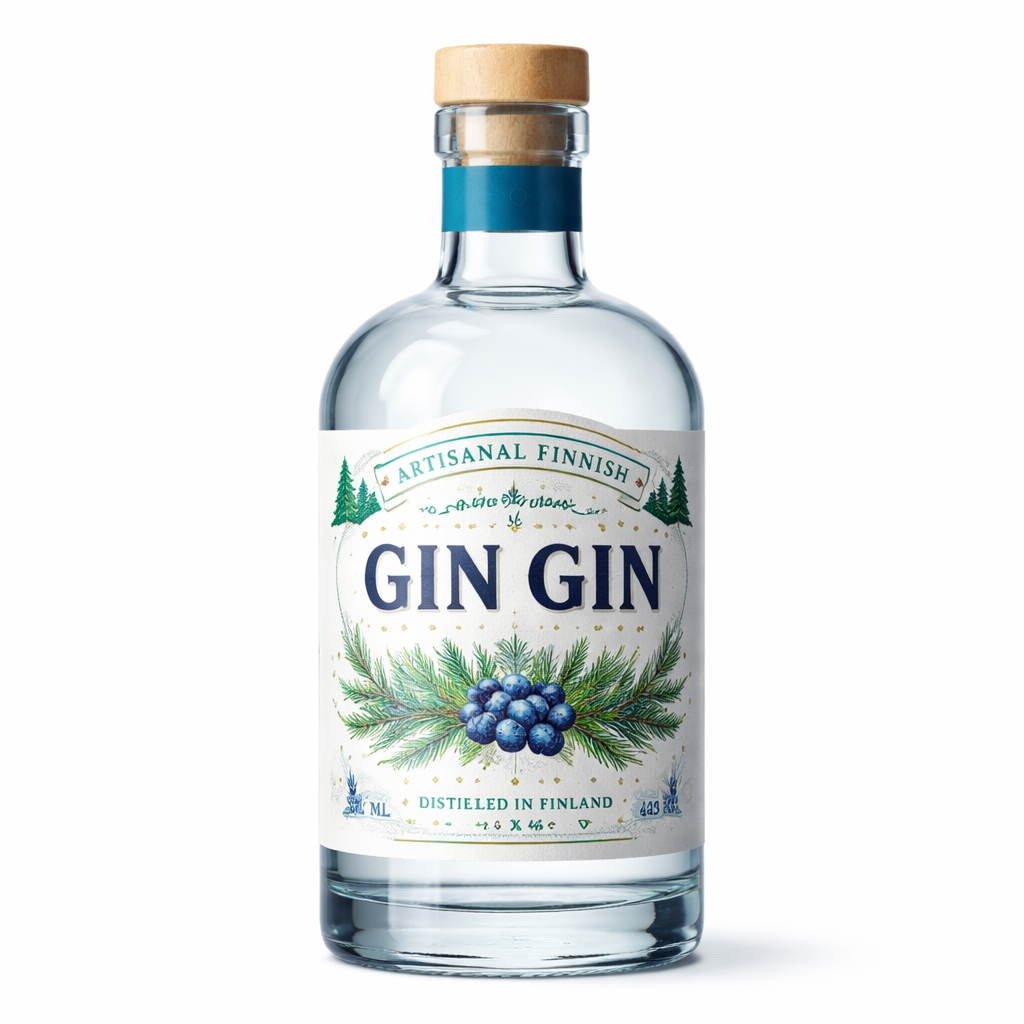 Gin Gin Artisanal kyro Kyro distillery company  Finlande