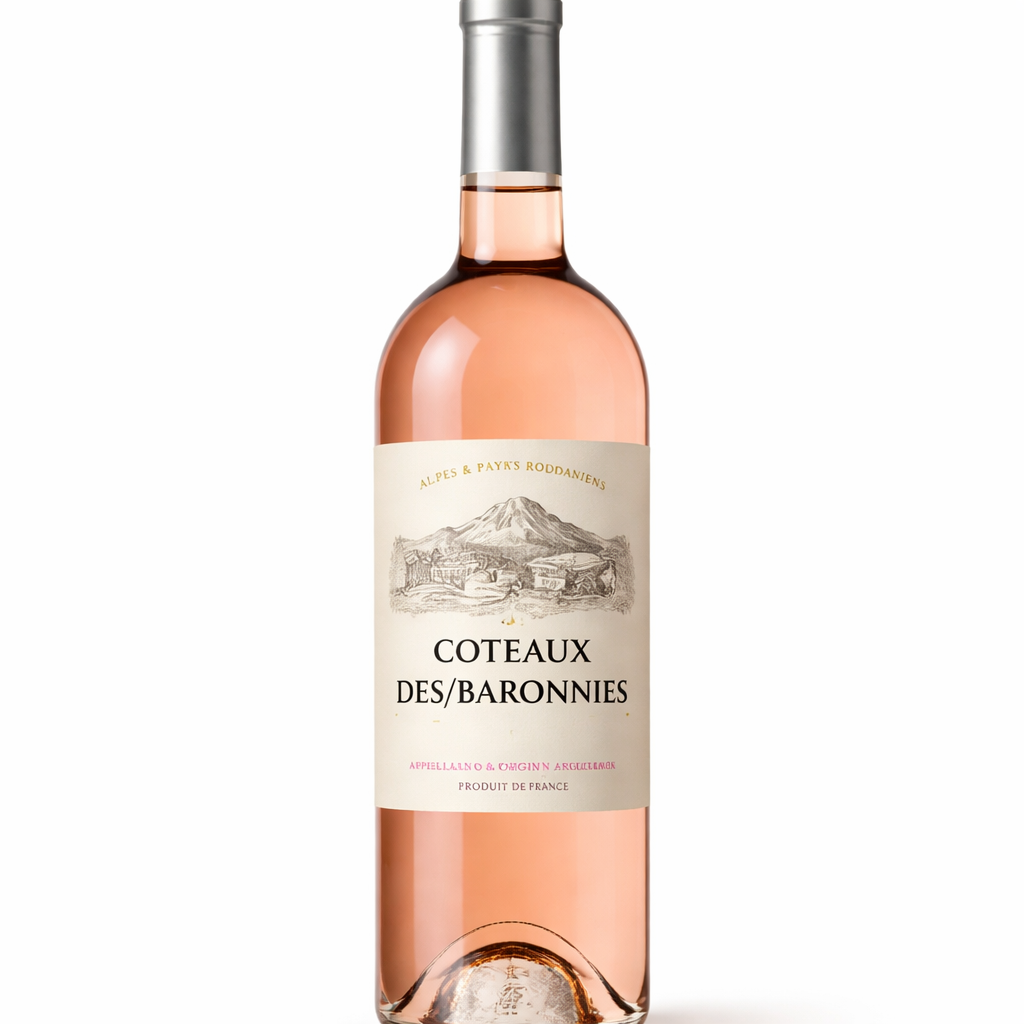 Alpes và các vùng Rhodanien Coteaux des Baronnies Domaine Rieu Frais Rosé de Syrah 2021