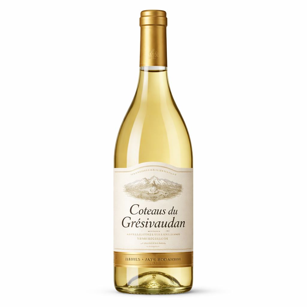 Rượu vang Blanc sec Domaine Finot 2020 Pháp Alpes và các vùng Rhodanien Coteaux du Grésivaudan IGP