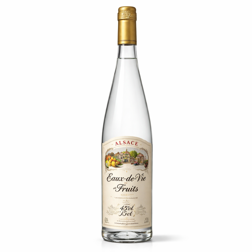 Eaux-de-vie Fruit brandies Vieille Prune Domaine NUSSBAUMER 10a France Alsace