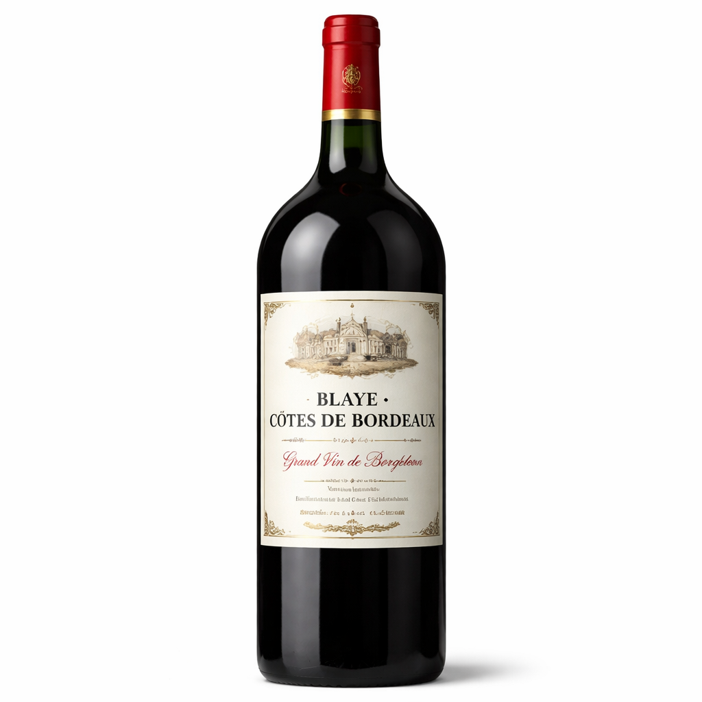 Vinos Rouge sec Le Valentin Montfollet 2011 Francia Burdeos Blaye-Côtes de Burdeos AOC