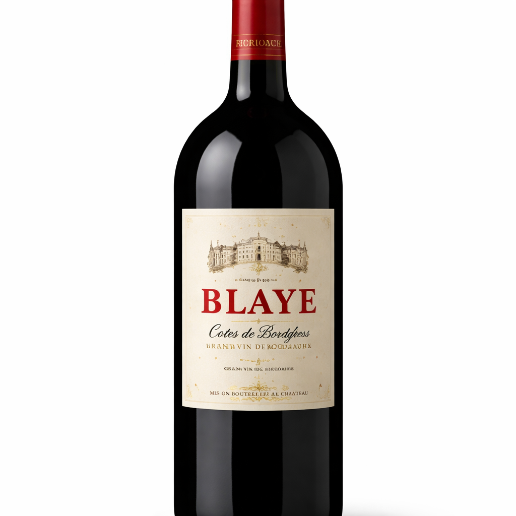 Bordeaux Blaye Château Montfollet Le Valentin 2009