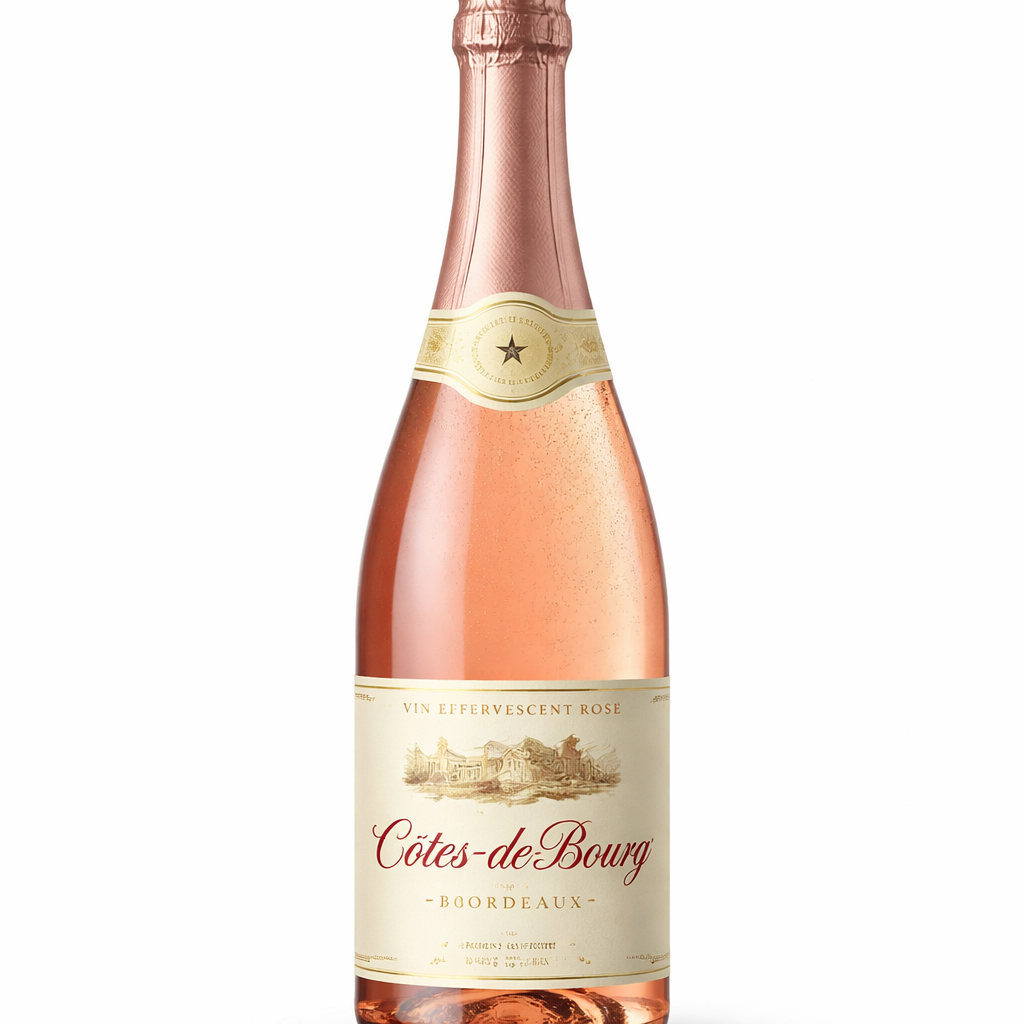 Bordeaux Côtes-de-bourg Château Bicou Méthode Champenoise Rosé 2024