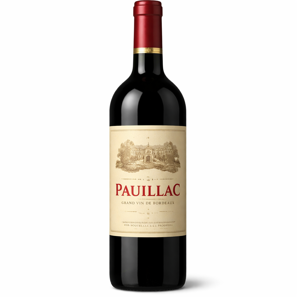 Wijnen Rouge sec Haut de la Bécade 2010 Frankrijk Bordeaux Pauillac AOC