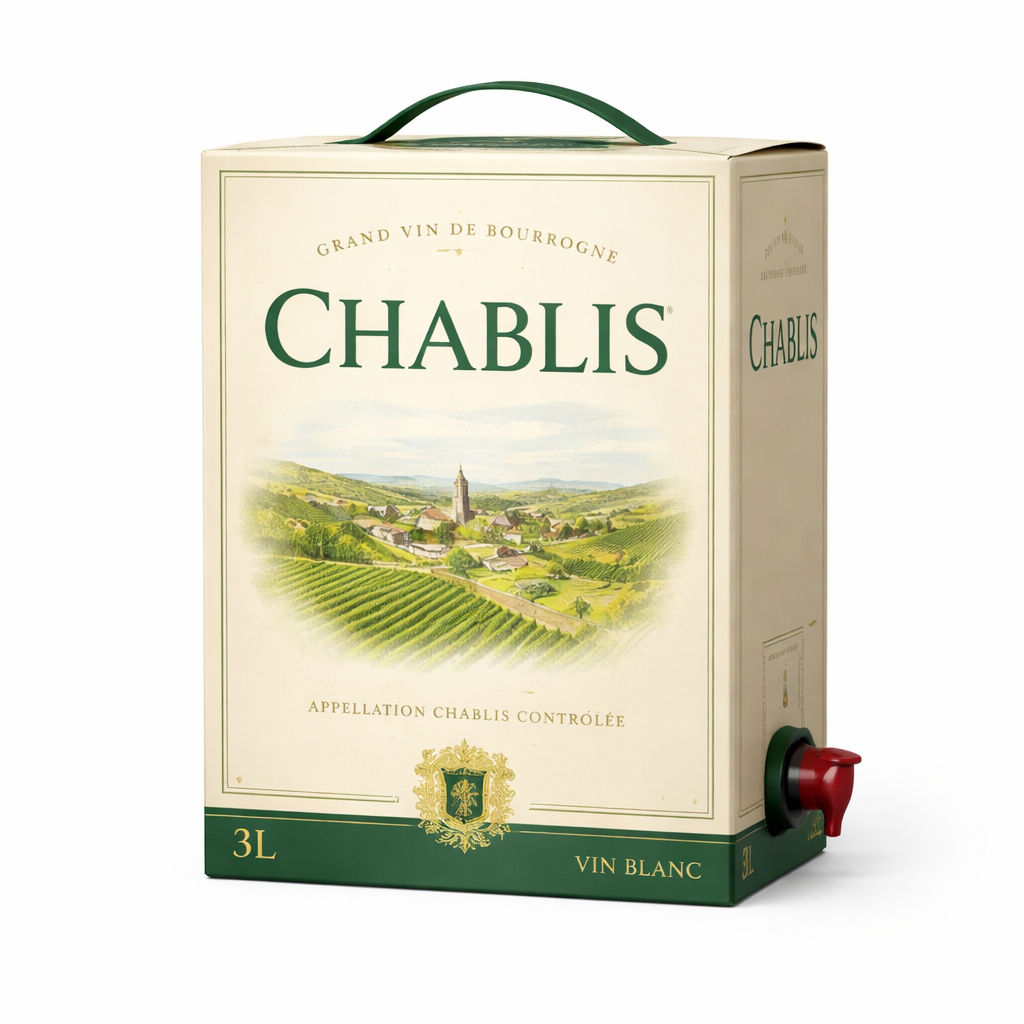 Burgundy Chablis GEORGES DESCHAMPS AOC CHABLIS BIO 75CL Non-Vintage