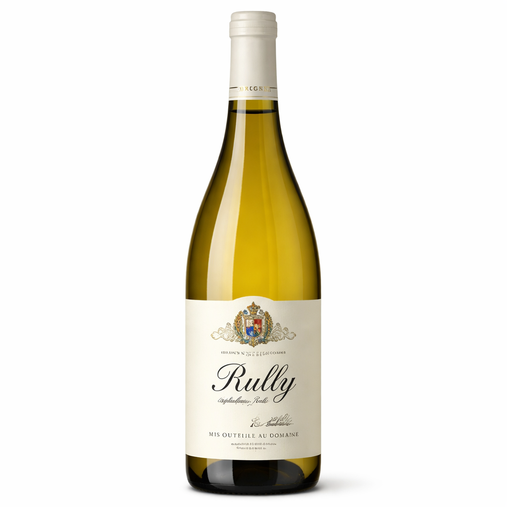 Vine Blanc sec Premier cru Maison chanzy 2018 Frankrig Bourgogne Rully AOC
