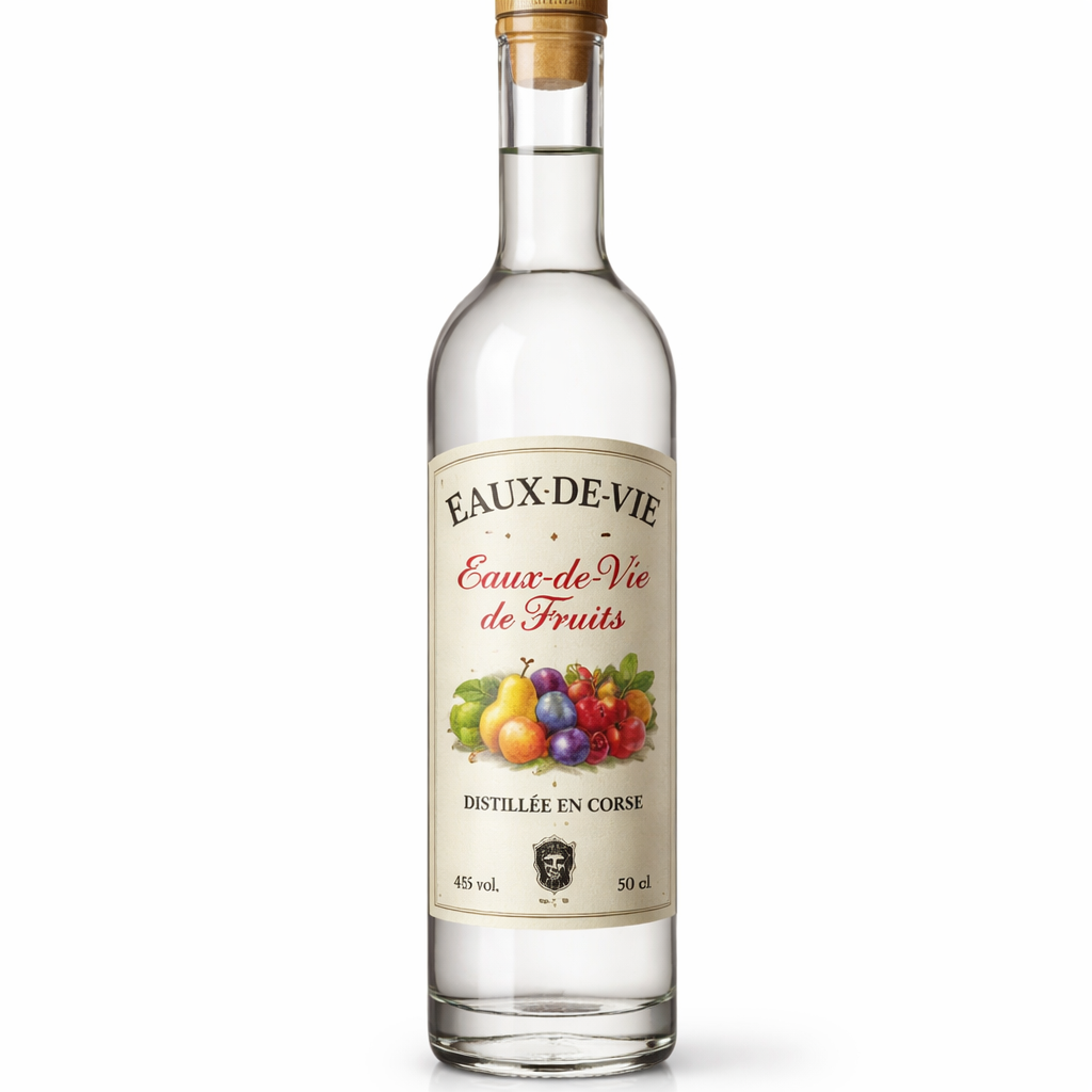 Aguardientes Aguardientes de frutas raisin Perso 5a - 2014 Francia Córcega