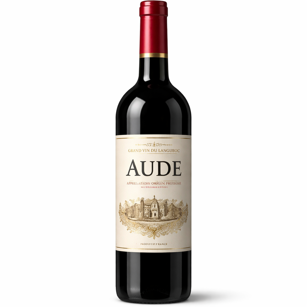 Vine Rouge sec La Gourmandise Château Hauterive Le Haut 2023 Frankrig Languedoc og Roussillon Aude IGP