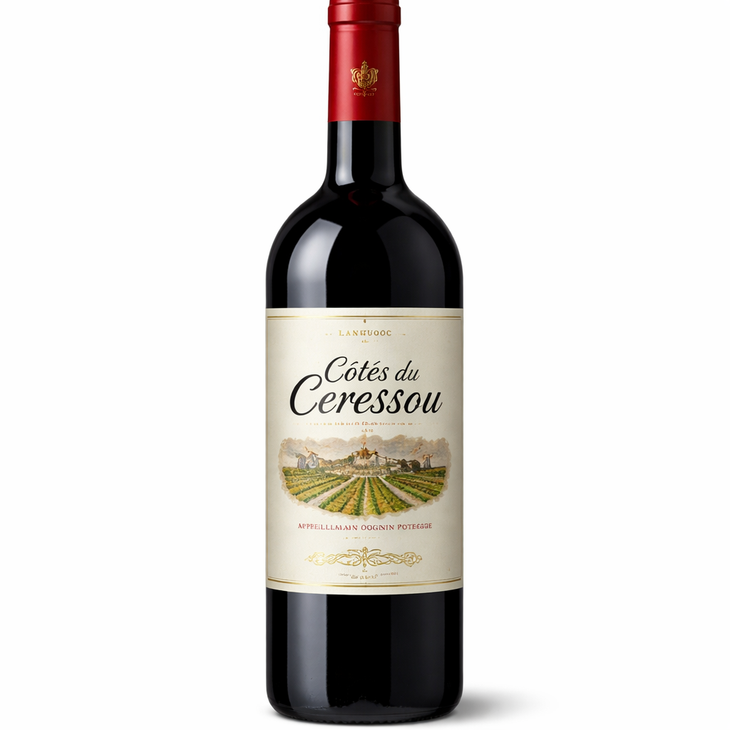 Languedoc và Roussillon Côtes du Ceressou Les Terrasses Eole Mistrau 2011