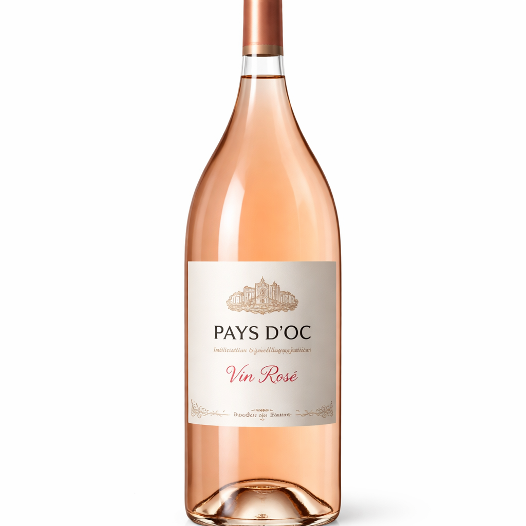 Languedoc-Roussillon Pays d'Oc Cub Ct Provence Rose HVE AC Non-Vintage
