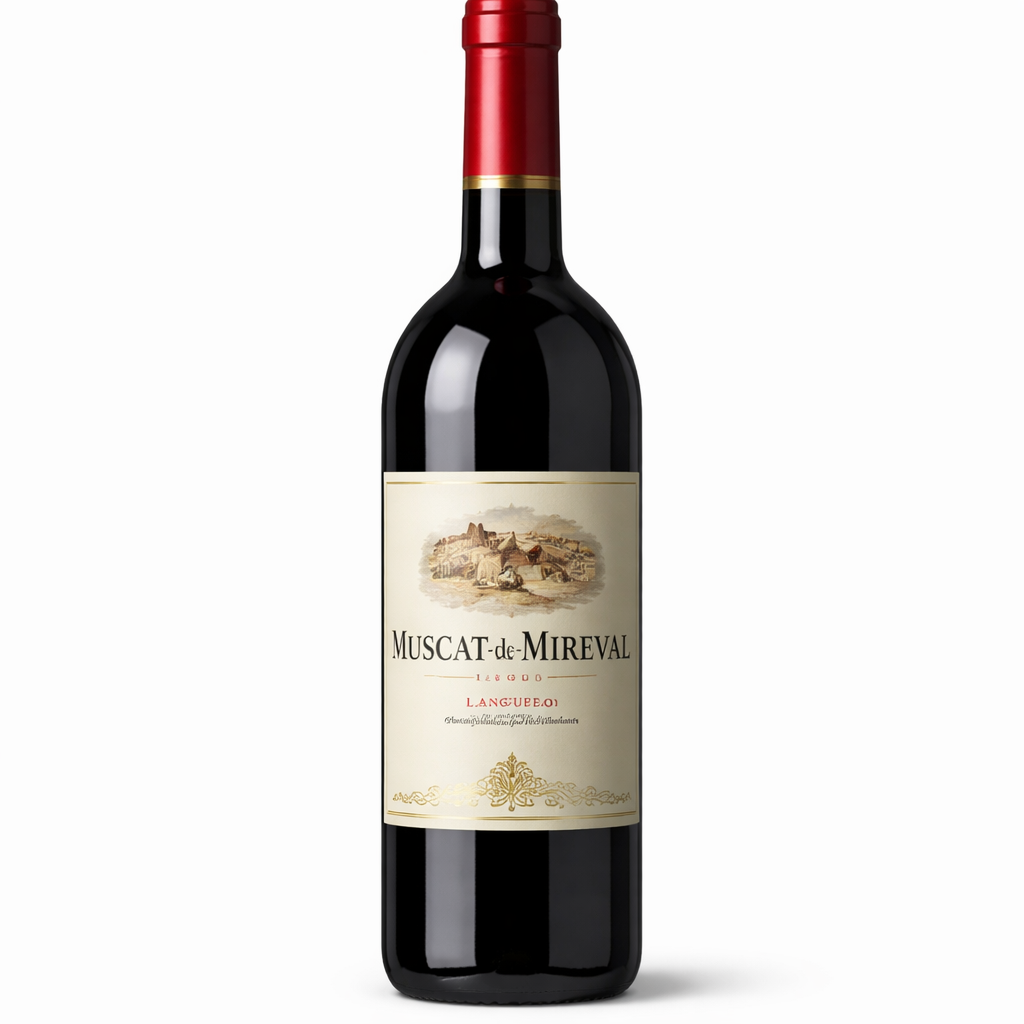 Langvedok Muscat-de-Mireval Domaine Mas Rouge Neleten.