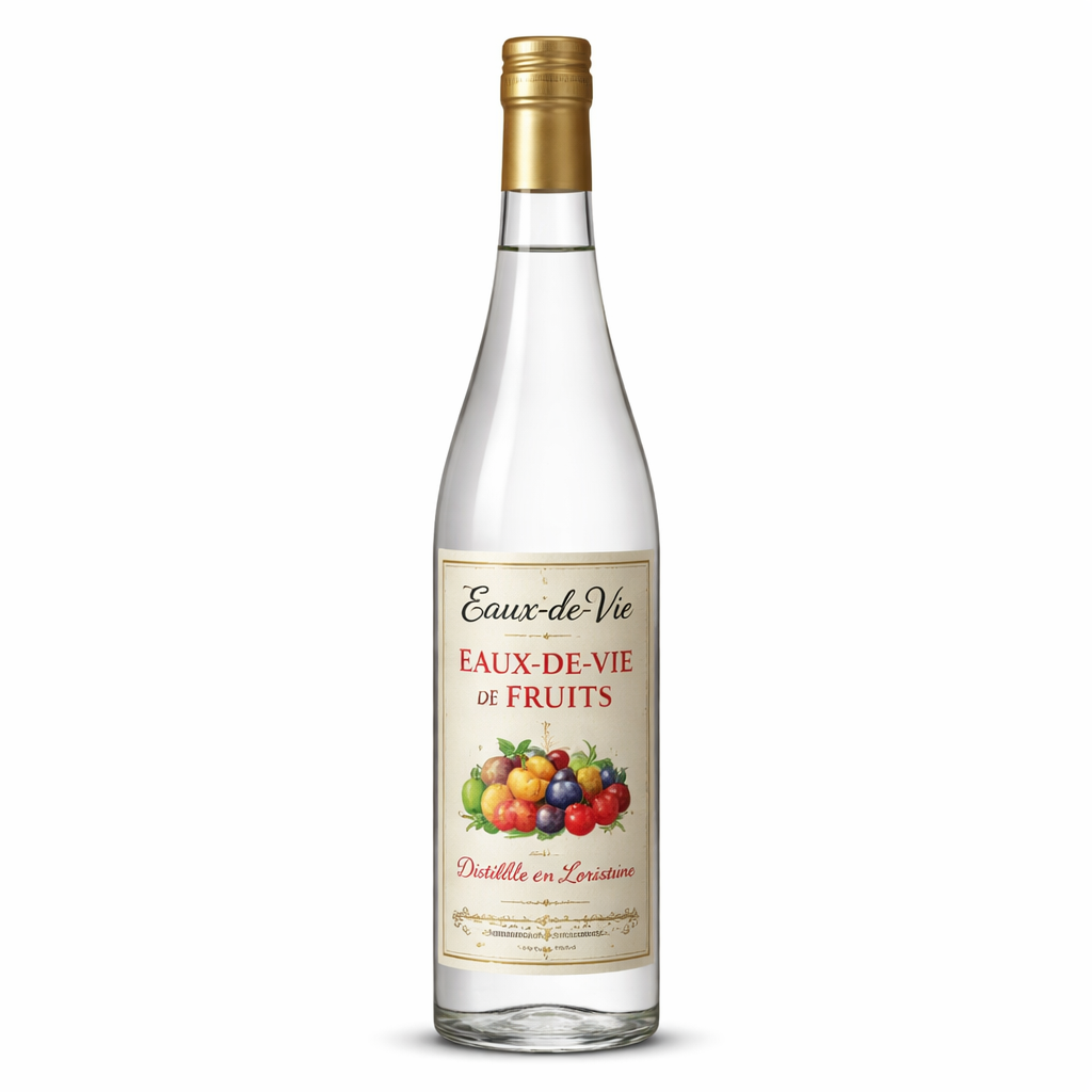Eaux-de-vie Fruit brandies Eau de Vie de Quetche Ganter Ditillerie de Reins 12a - 2015 France Lorraine