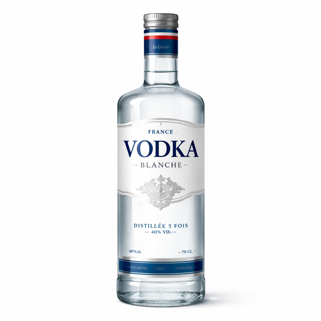 Vodka Vit Eristoff gold BMP Beaucaire  Frankrike Ej specificerat Ospecificerad