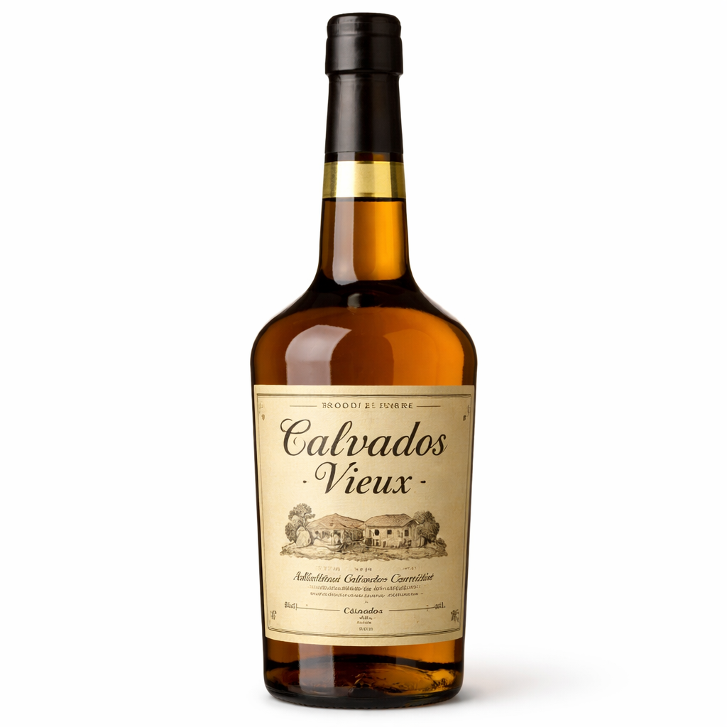 Calvados Starý Le Domfrontais Christian Drouin  Francie Normandie Calvados