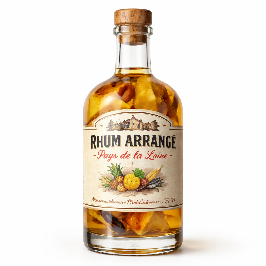 Rum Infused Ananas-caramel  Arrangés de Ced  - 2020 France Pays de la Loire Loire Valley