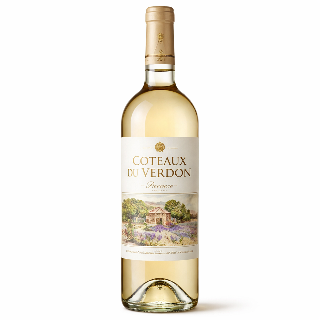 Provence, hạ lưu Rhône, Corse Coteaux du Verdon Domaine Mercadine 2016