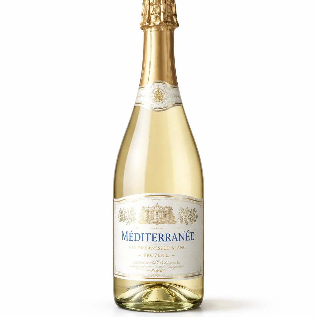 Provence, hạ lưu Rhône, Corse Địa Trung Hải La Font des Pères Brut Nature Không niên vụ