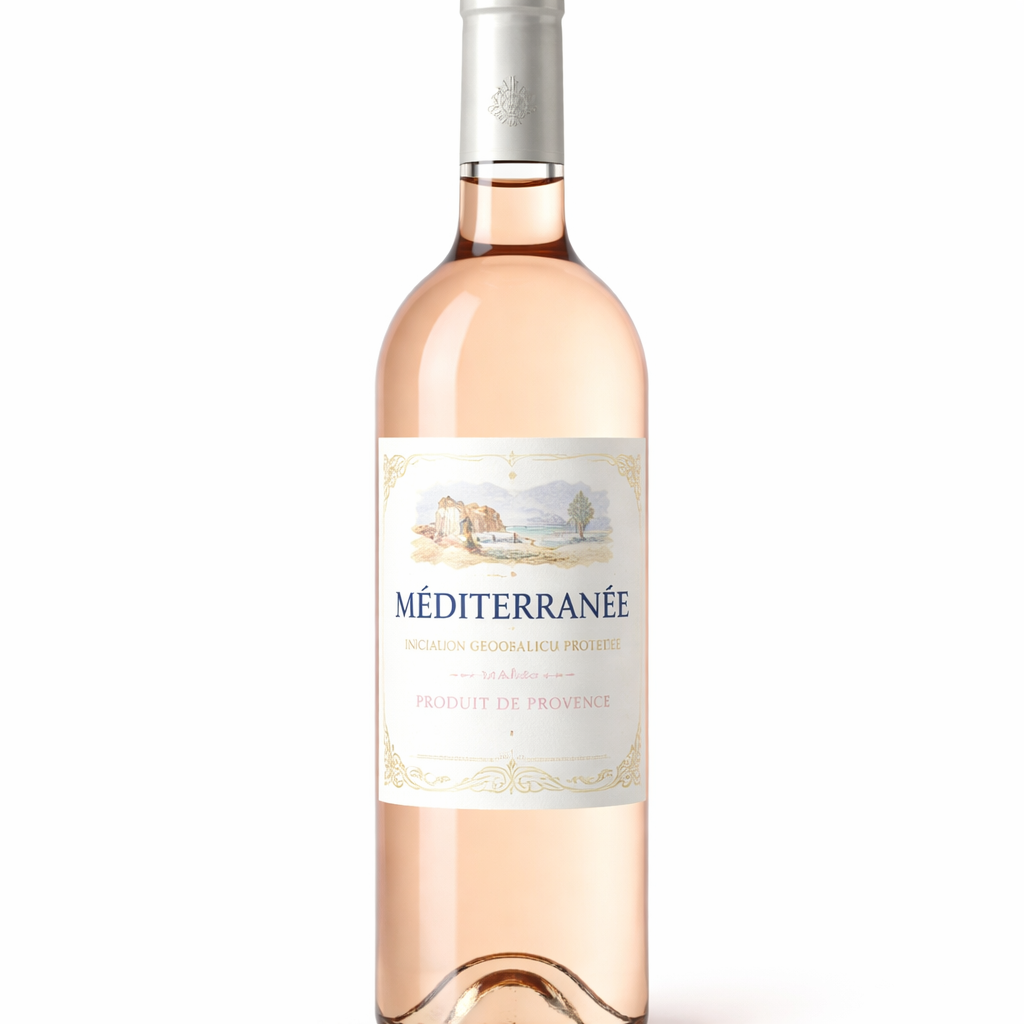 Provenza, bajo valle del Ródano, Córcega Mediterráneo Monge Granon Art Rosé L'Interdit Sin añada
