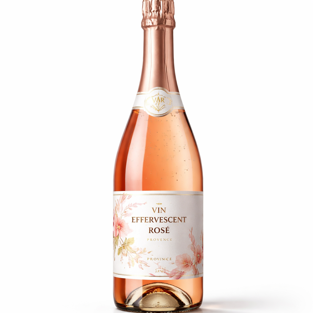 Provenza, bassa valle del Rodano, Corsica Var Gatinois Brut Rosé Senza annata