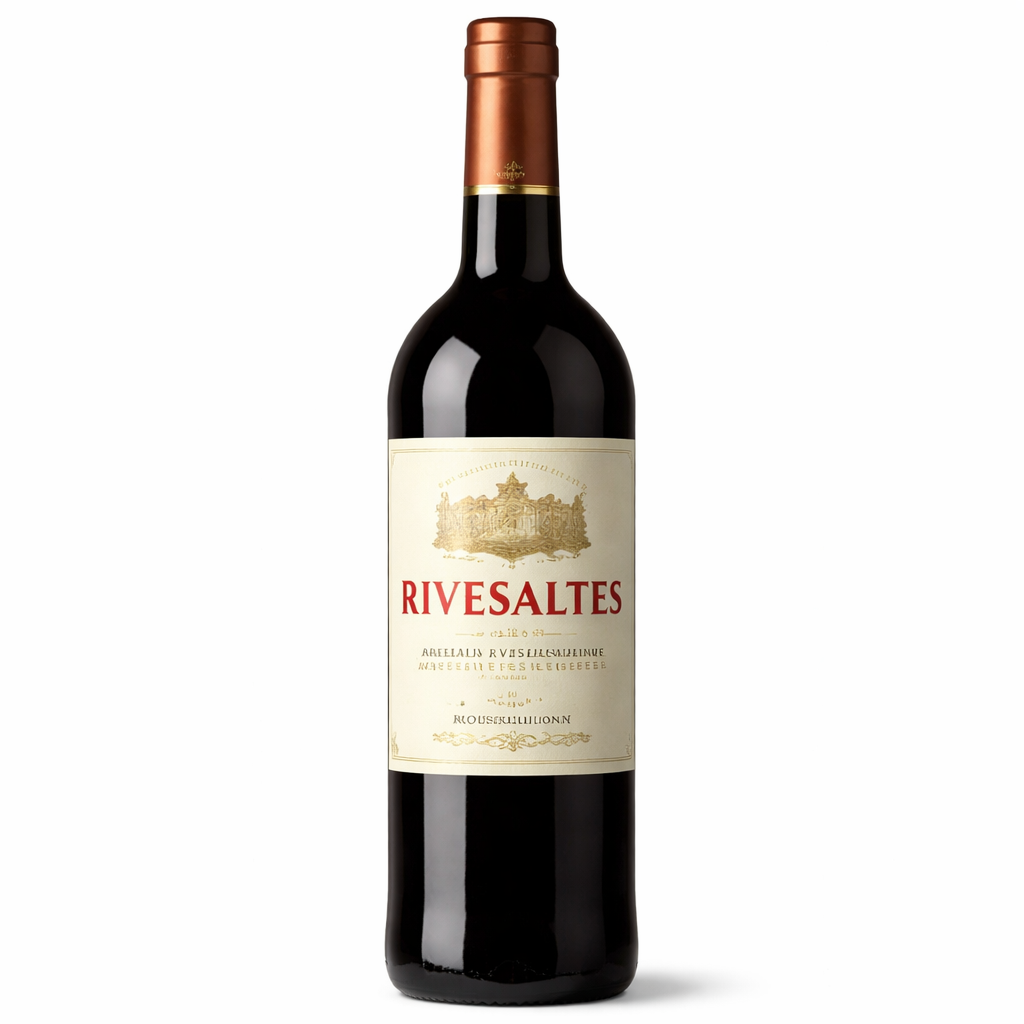 Rosellón Rivesaltes Château Nouvelles Tuilé hors d'âge 1995