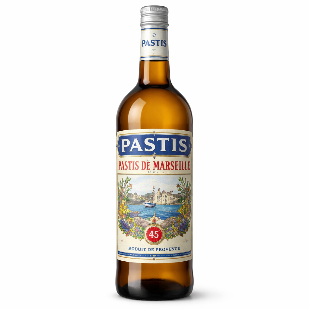 Pastis Pastis från Marseille Pastis de marseille Pastis de Marseille 1a - 2025 Frankrike Sydost Provence-Alpes-Côte d'Azur