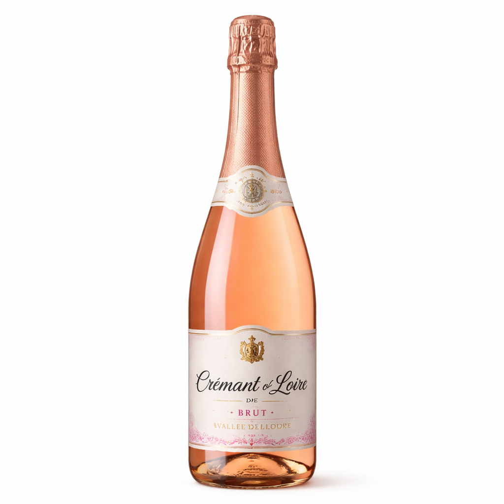 Thung lũng sông Loire Crémant-de-loire Domaine Langlois Brut Rosé Langlois château Không niên vụ