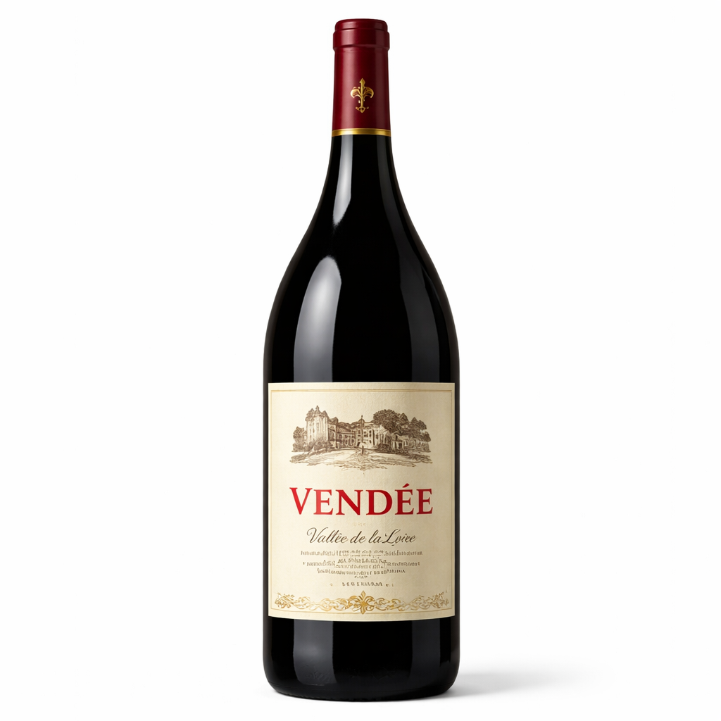 Valle della Loira Vandea J. Mourat Chateau Marie du Fou Rouge Senza annata