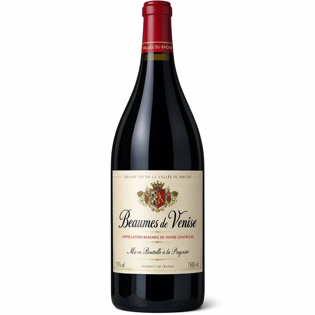 Vale do Ródano Beaumes de Venise Domaine Fenouillet Terres Blondes Não Sazonado