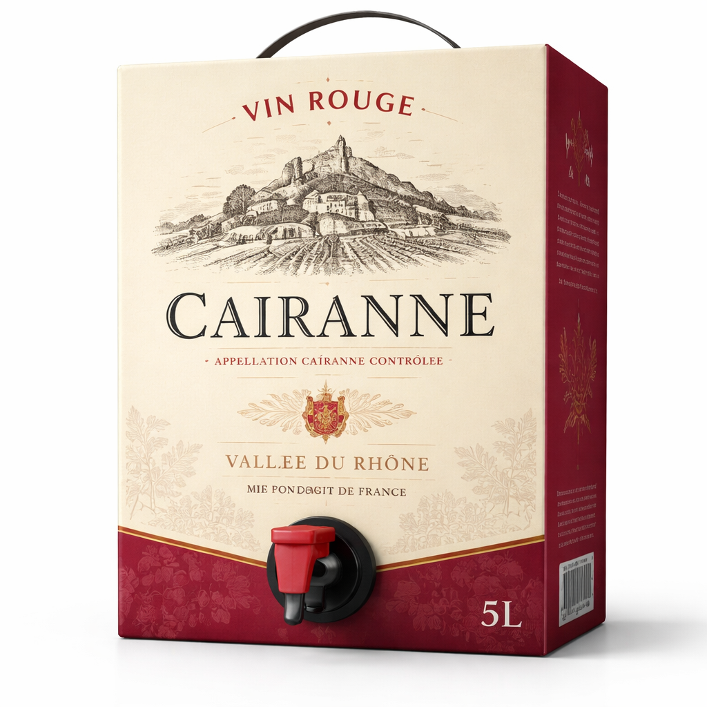 Rhône-dalen Cairanne Cayran Ikke årgangsbestemt