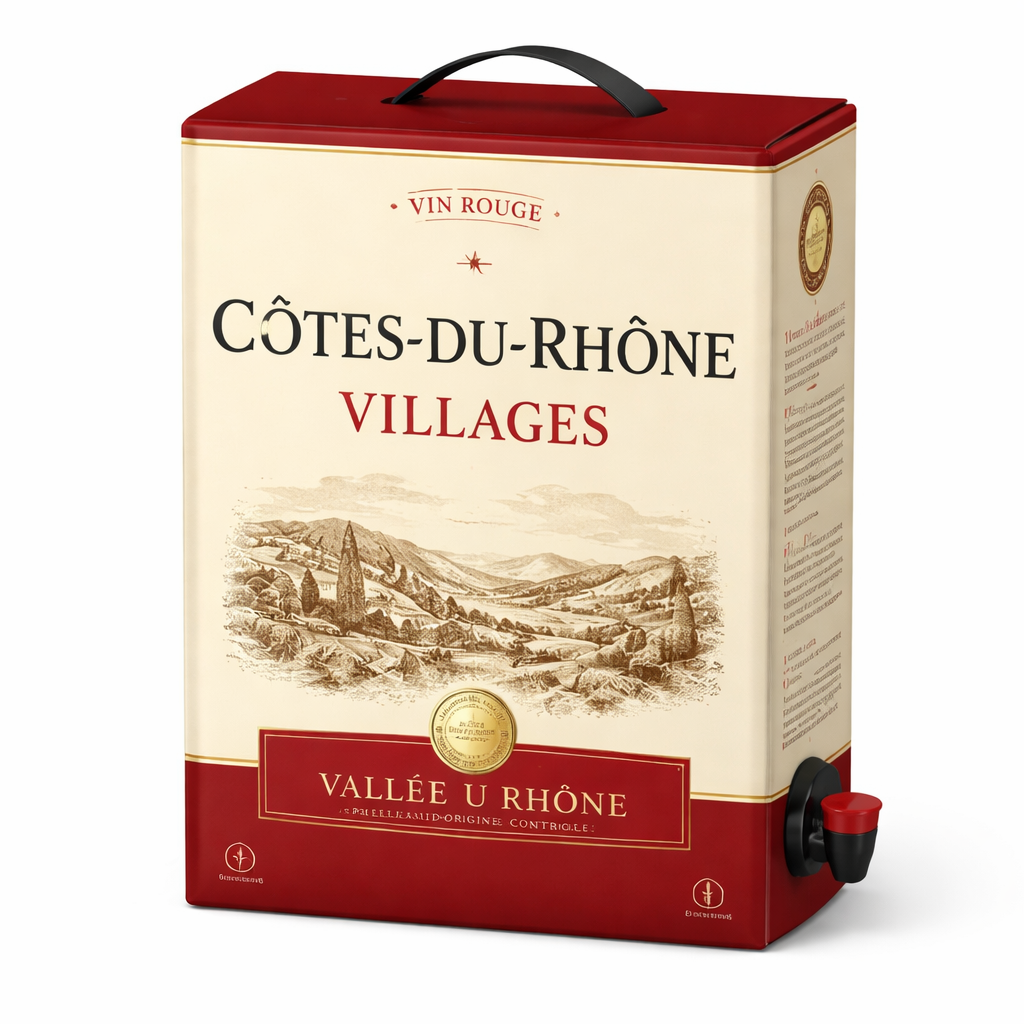 Vallée du Rhône Côtes-du-rhône-villages La Cave Augustin Florent Plan de Dieu Non Millésimé