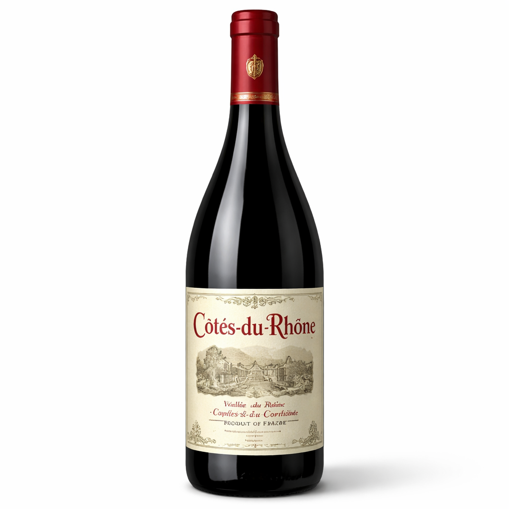 Weine Rouge sec Cave la Romaine 1999 Frankreich Rhônetal Côtes du Rhône AOC